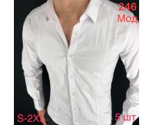 рубашка мужская Надийка, модель 246 white-old-1 демисезон