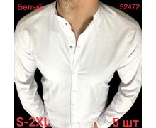 Рубашка мужская Надийка, модель 52472 white демисезон