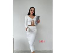 Костюм женский MMC clothes, модель 2531 white демисезон