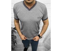 футболка мужская Nik, модель 33876 grey лето