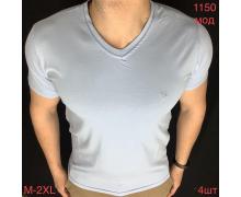 футболка мужская Надийка, модель 1150 l.blue лето