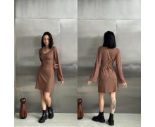 Платье женский Sofi Cor, модель 9026 brown демисезон
