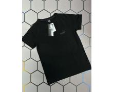 футболка мужская Alex Clothes, модель 2984 black лето