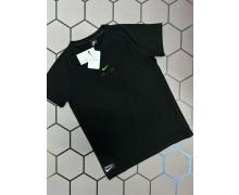 футболка мужская Alex Clothes, модель 2989 black лето