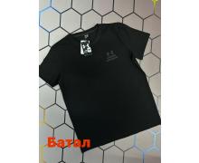 футболка мужская Alex Clothes, модель 2994 black лето