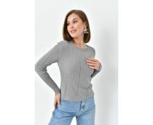 свитер женский Karon, модель 10677 grey демисезон