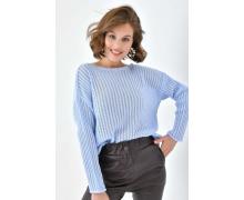 свитер женский Karon, модель 8181 l.blue демисезон