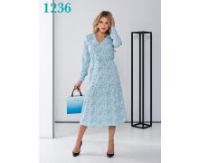 Платье женский HJJ Story, модель 1236 l.blue демисезон