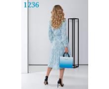 Платье женский HJJ Story, модель 1236 l.blue демисезон