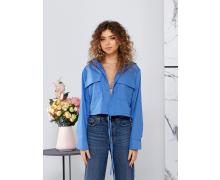 рубашка женская Arina, модель 2332 blue демисезон