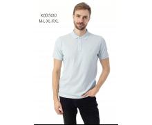 Футболка мужская Vip Stendo, модель 5010-2 l.blue лето