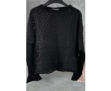 свитер женский Karon, модель 10641 black демисезон