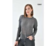 свитер женский Karon, модель 10641 grey демисезон