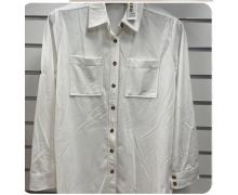 Рубашка женская BASE, модель 7283 white демисезон