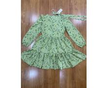 платье детская Dingo, модель 266 green демисезон