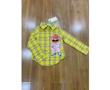 рубашка детская Dingo, модель 215 yellow демисезон