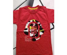 футболка детская iBamBino, модель 9183 red лето