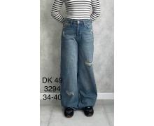 джинсы женские Ruxa, модель 3294 blue-old-1 демисезон