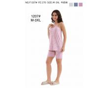 Пижама женская Brilliant, модель 1207 pink лето