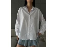 Рубашка женская New Season, модель 2337 white демисезон