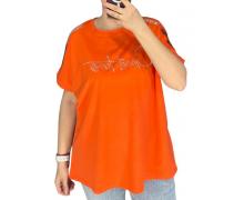 футболка женская LeVisha, модель 27035 orange лето