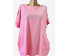 футболка женская LeVisha, модель 27035 pink лето