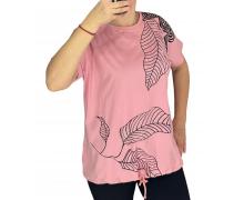 футболка женская LeVisha, модель 27037 pink лето