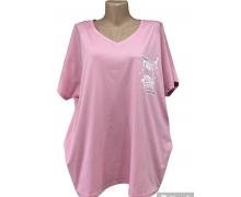 футболка женская LeVisha, модель 27056 pink лето