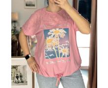 футболка женская LeVisha, модель 27071 pink лето