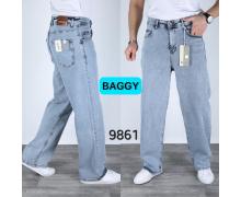 джинсы мужские Ruxa, модель 9861 l.blue демисезон