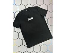 футболка мужская Alex Clothes, модель 3300 black лето
