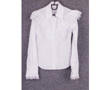 блузка детская Anetta, модель 14 white демисезон