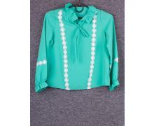 блузка детская Anetta, модель 9310 green демисезон