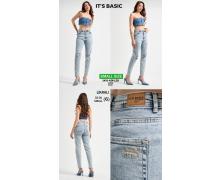 Джинсы женские Jeans Style, модель 2456 l.blue демисезон