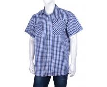 Рубашка мужская Logaster, модель A803-2 blue лето