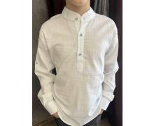 Рубашка детская Nik, модель 34062 white демисезон
