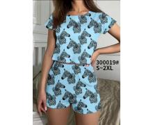 пижама женская Brilliant, модель 300019 l.blue лето
