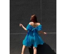Платье женский Osta Brand, модель 103 l.blue лето