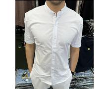 Рубашка мужская Nik, модель 34017 white лето