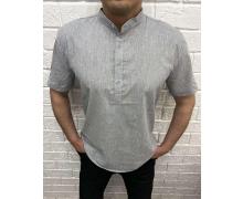 рубашка мужская Nik, модель 34022 grey лето