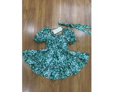 платье детская Dingo, модель 272 green лето