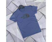 футболка мужская Rassul, модель 3524 blue лето