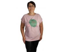 футболка женская Global, модель 4583 pink лето