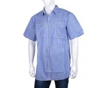 рубашка мужская Logaster, модель A819-5 blue лето