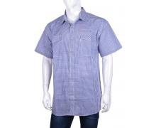 рубашка мужская Logaster, модель A819-5 blue лето