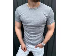 футболка мужская Global, модель 4602 grey лето