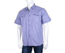 Рубашка мужская Logaster, модель A517-3 blue лето