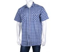 рубашка мужская Logaster, модель A720-1 blue лето