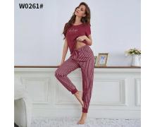 Пижама женская Brilliant, модель W0261 lilac лето