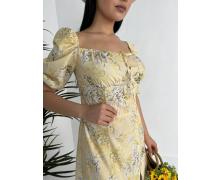 Платье женский Arina, модель 8039 yellow лето